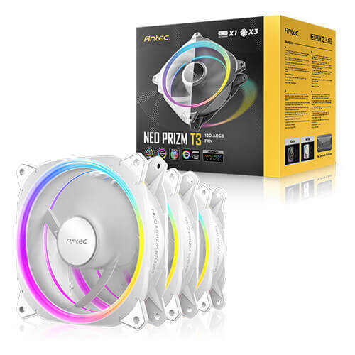 NEO PRIZM T3 120 ARGB W 3PK